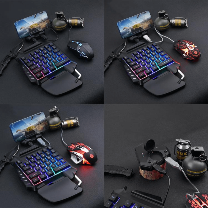 Mix Lite PUBG Mobile Phone Gamepad Converter Controller Adapter For Keyboard Mouse Playing Game