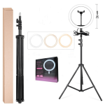 Amazon Ring Light 10 Inch With 2.1m Tripod Live Desktop Replenishment Light Make Up Photographic Ring Lamp